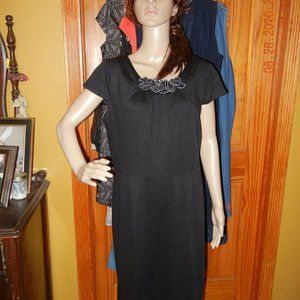 Casual Work Party Date Sheath Dress sz 16 (wd27)